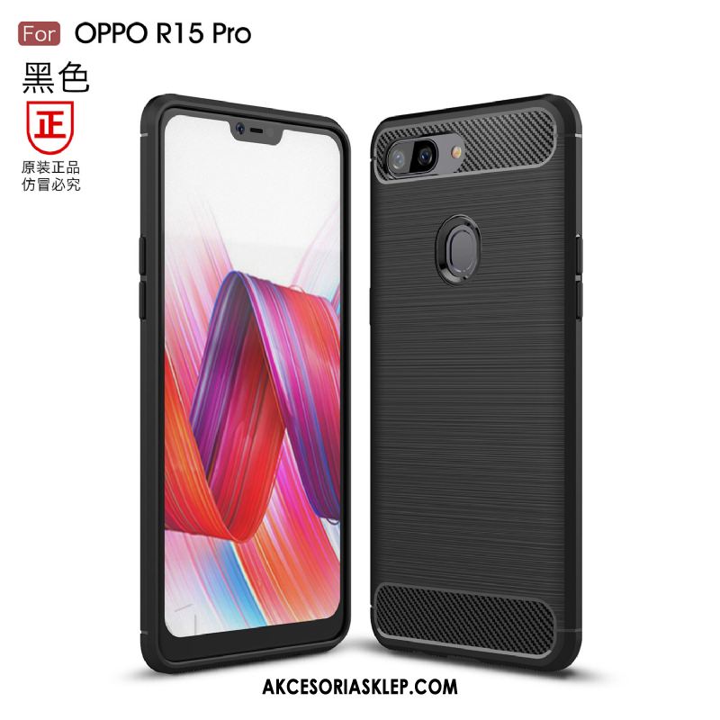 Futerał Oppo R15 Pro Anti-fall Ochraniacz Czerwony Silikonowe All Inclusive Pokrowce Oferta