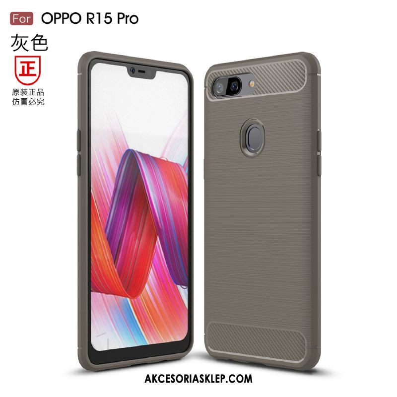 Futerał Oppo R15 Pro Anti-fall Ochraniacz Czerwony Silikonowe All Inclusive Pokrowce Oferta