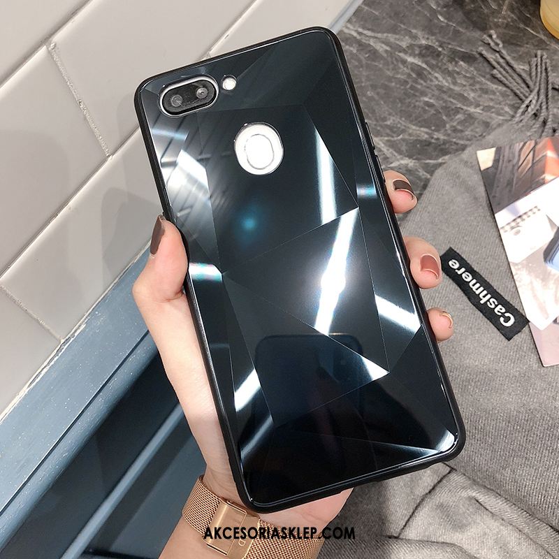 Futerał Oppo R15 Pro Kształt Diamentu Silikonowe All Inclusive Złoto Modna Marka Obudowa Tanie