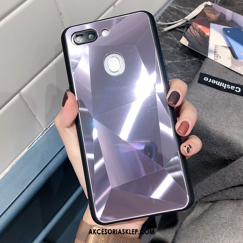 Futerał Oppo R15 Pro Kształt Diamentu Silikonowe All Inclusive Złoto Modna Marka Obudowa Tanie