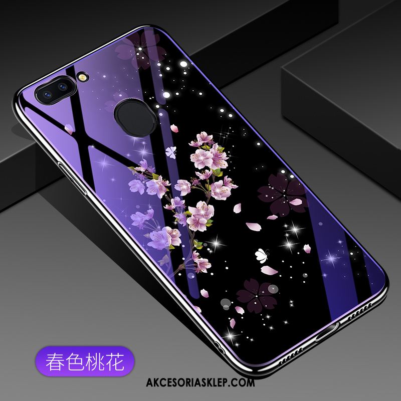 Futerał Oppo R15 Pro Moda Purpurowy Nowy Silikonowe Szkło Pokrowce Oferta