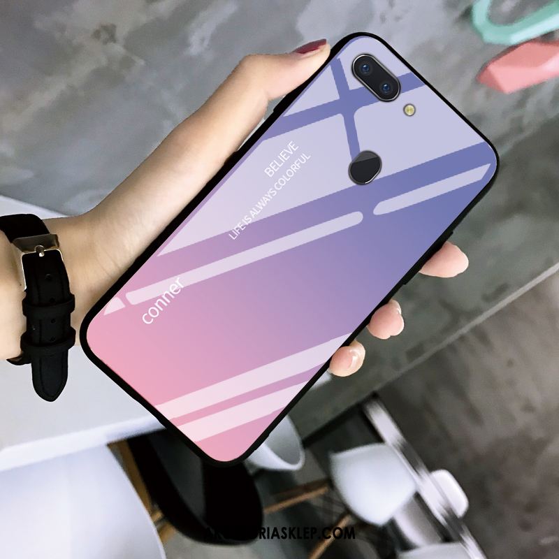 Futerał Oppo R15 Pro Telefon Komórkowy Tendencja Czerwony Netto Szkło All Inclusive Tanie