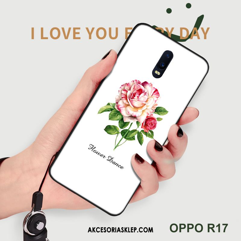 Futerał Oppo R17 All Inclusive Silikonowe Czerwony Czerwony Netto Anti-fall Pokrowce Dyskont