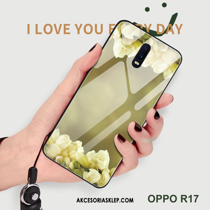 Futerał Oppo R17 All Inclusive Silikonowe Czerwony Czerwony Netto Anti-fall Pokrowce Dyskont