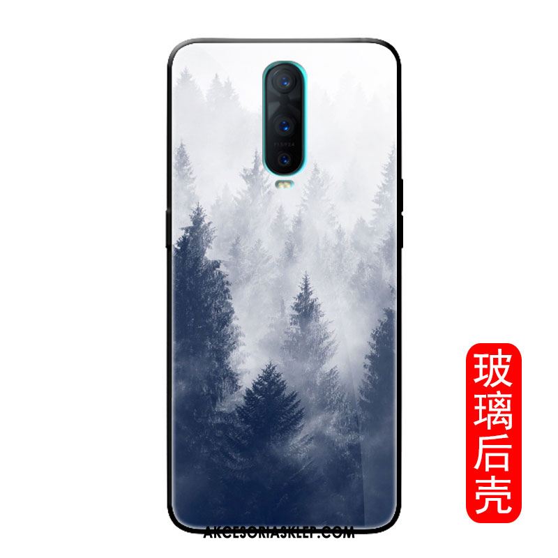 Futerał Oppo R17 Pro Lustro Osobowość Chiński Styl Sceneria Szkło Etui Tanie