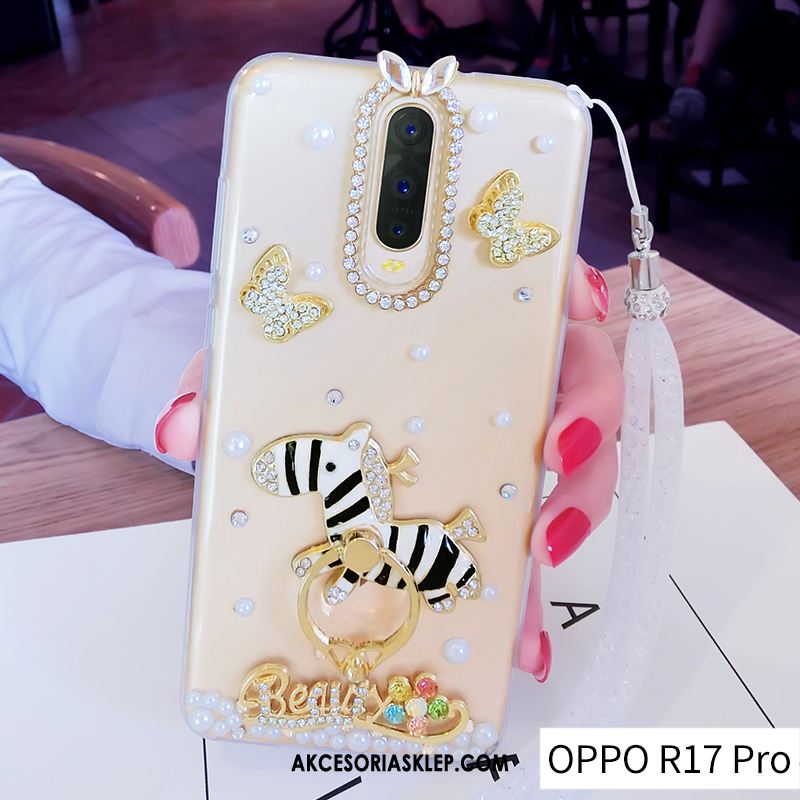 Futerał Oppo R17 Pro Miękki Nowy Ring Osobowość Kreatywne Pokrowce Tanie