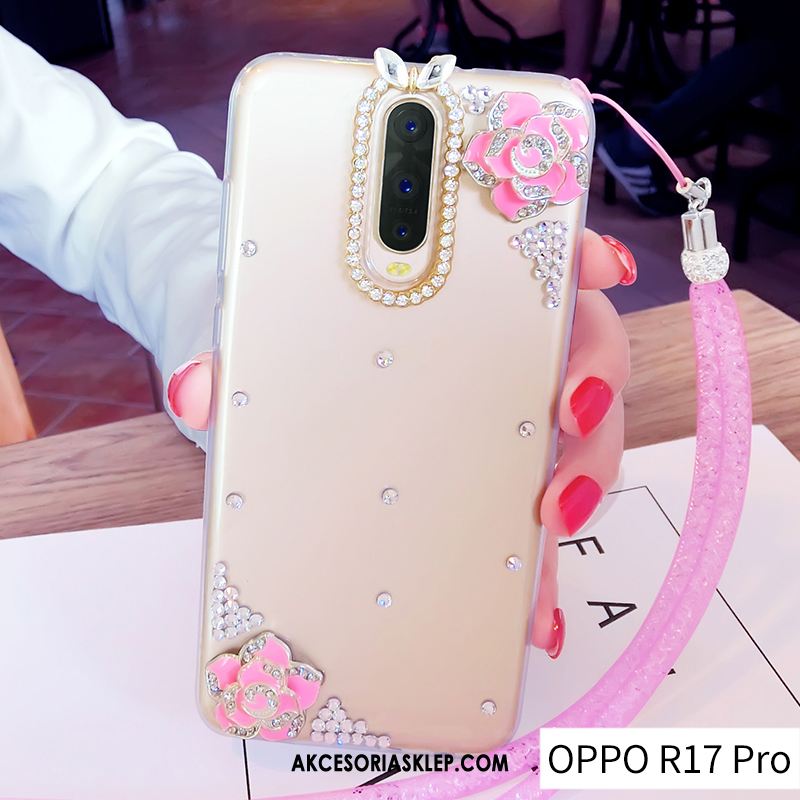 Futerał Oppo R17 Pro Miękki Nowy Ring Osobowość Kreatywne Pokrowce Tanie