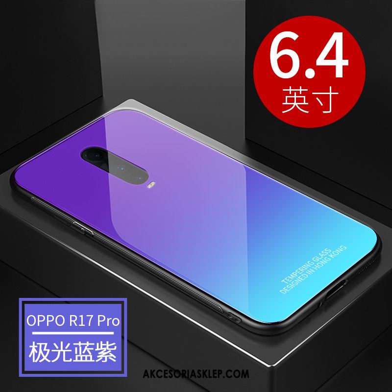 Futerał Oppo R17 Pro Ochraniacz Telefon Komórkowy Szkło Hartowane Kreatywne Cienkie Obudowa Dyskont