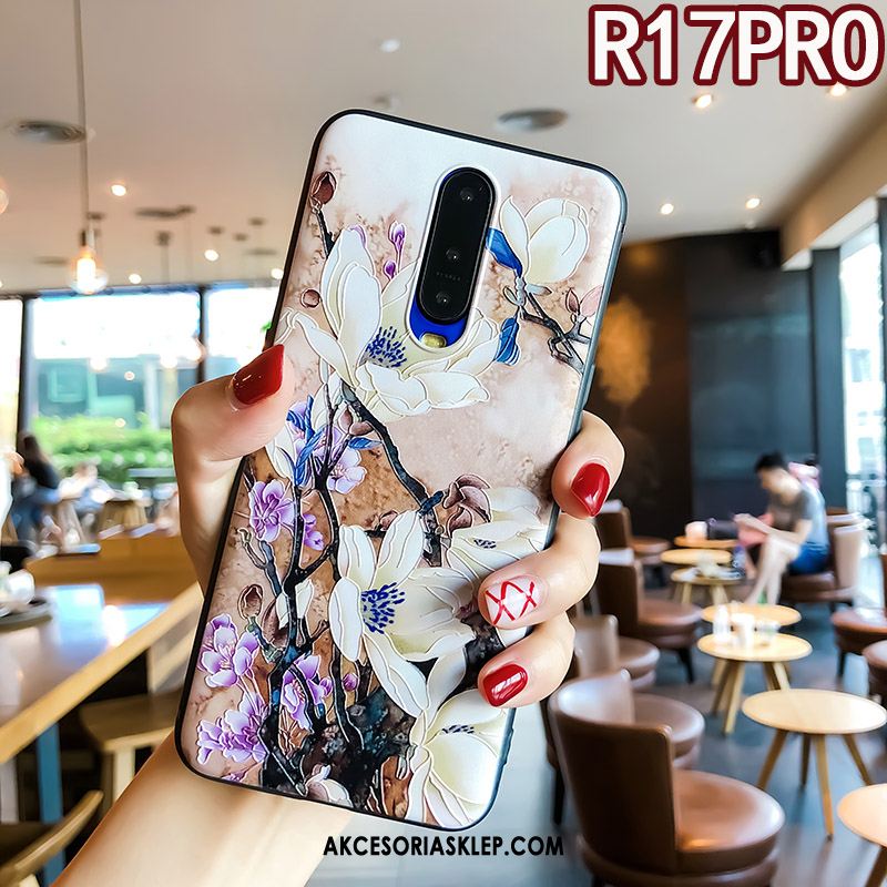 Futerał Oppo R17 Pro Osobowość Cienkie Czarny Telefon Komórkowy All Inclusive Etui Sklep