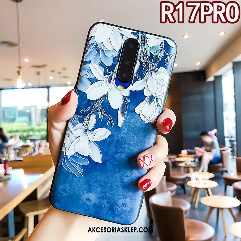 Futerał Oppo R17 Pro Osobowość Cienkie Czarny Telefon Komórkowy All Inclusive Etui Sklep