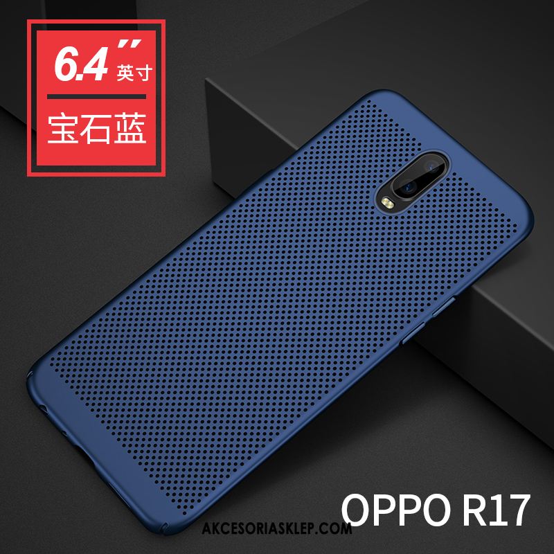 Futerał Oppo R17 Tendencja Czarny Modna Marka Chłodzenie Cienkie Obudowa Online