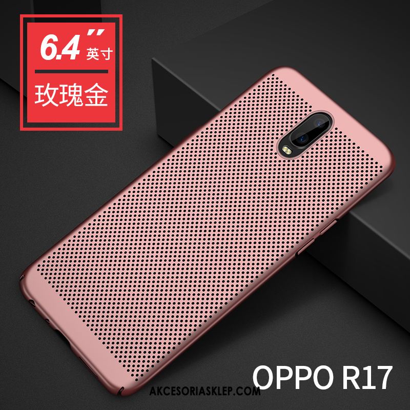 Futerał Oppo R17 Tendencja Czarny Modna Marka Chłodzenie Cienkie Obudowa Online