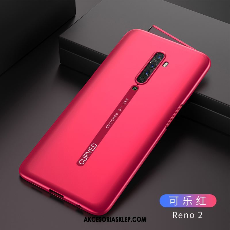 Futerał Oppo Reno 2 Osobowość Nubuku Cienkie Nowy Zielony Etui Oferta