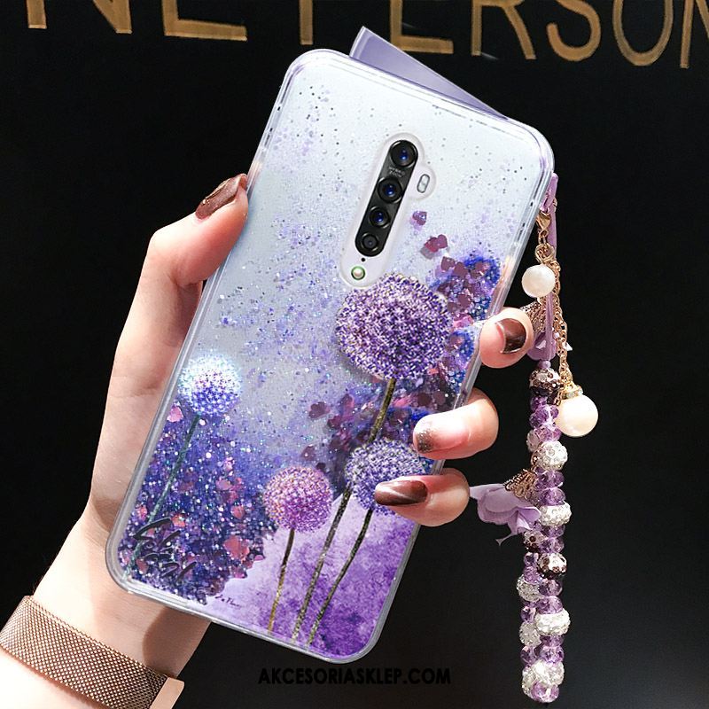 Futerał Oppo Reno 2 Tendencja Bransoletki Telefon Komórkowy Fioletowy Kwiaty Obudowa Sprzedam