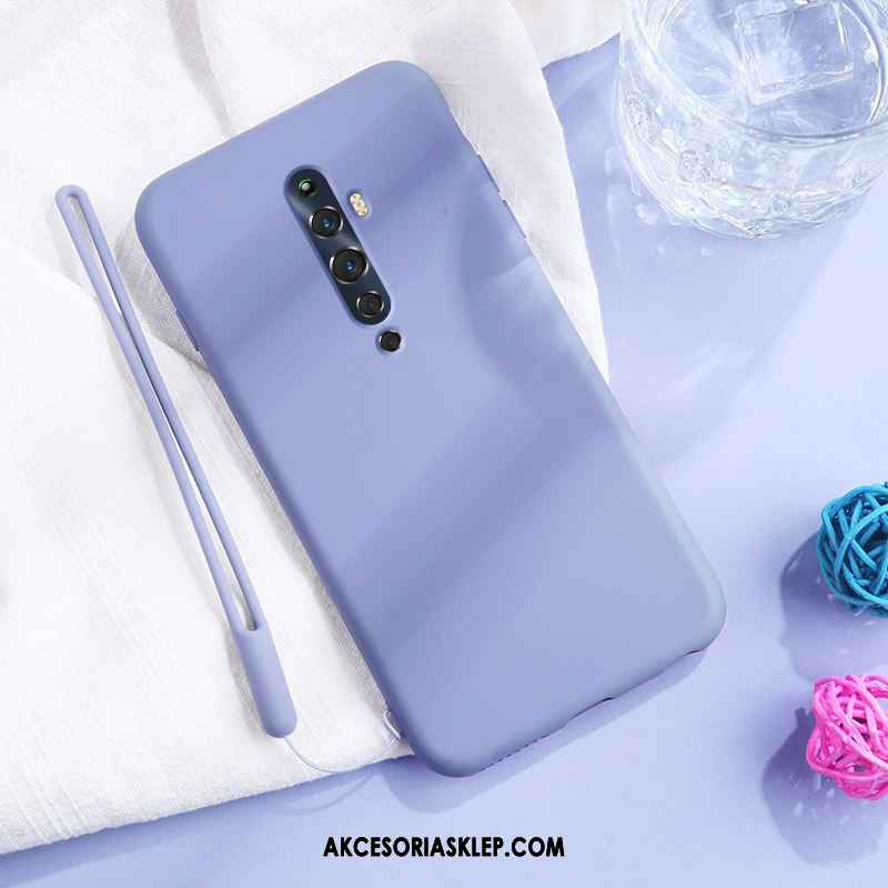 Futerał Oppo Reno 2 Z Ochraniacz Szkło Hartowane Anti-fall Moda Filmy Etui Tanie