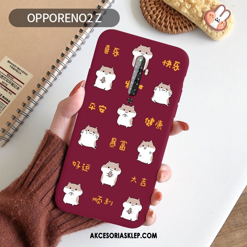 Futerał Oppo Reno 2 Z Silikonowe Nubuku Anti-fall Ochraniacz Kreatywne Etui Sprzedam