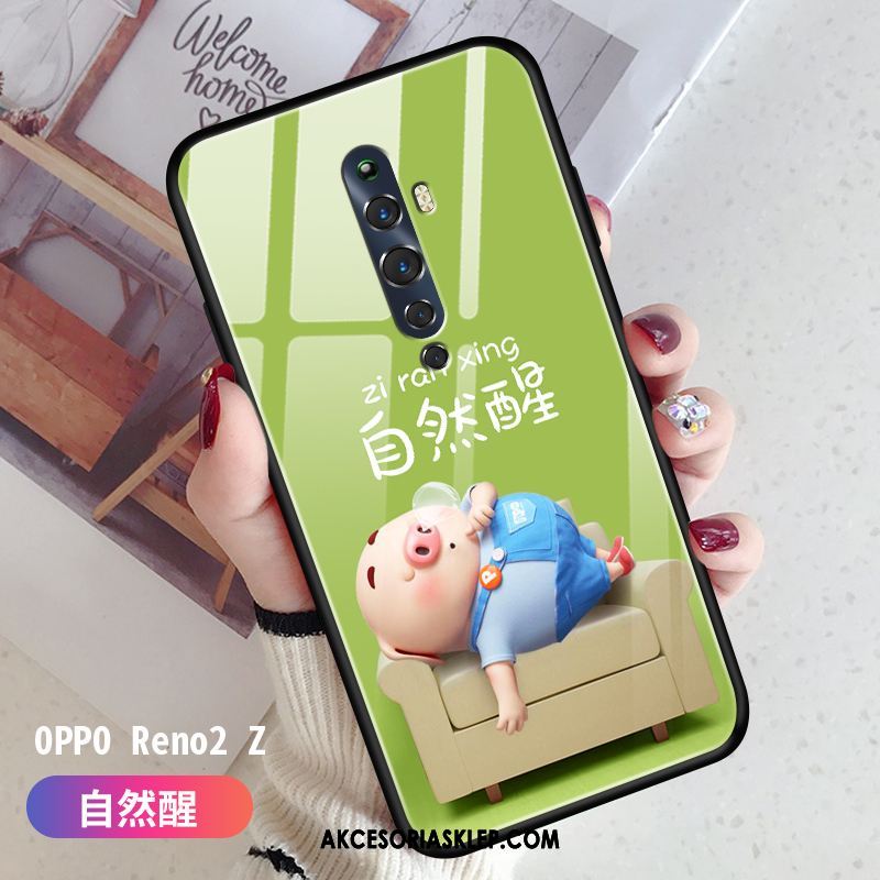 Futerał Oppo Reno 2 Z Wiszące Ozdoby Anti-fall Oryginalne Mały Szkło Pokrowce Sprzedam