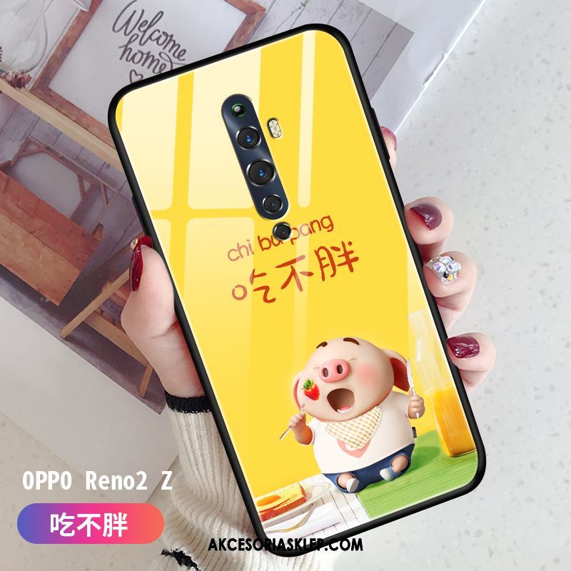 Futerał Oppo Reno 2 Z Wiszące Ozdoby Anti-fall Oryginalne Mały Szkło Pokrowce Sprzedam