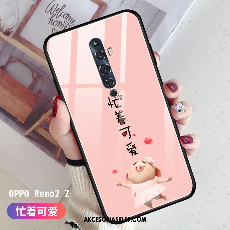 Futerał Oppo Reno 2 Z Wiszące Ozdoby Anti-fall Oryginalne Mały Szkło Pokrowce Sprzedam