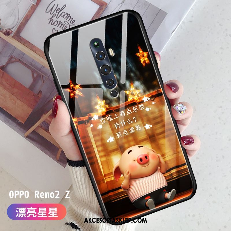 Futerał Oppo Reno 2 Z Wiszące Ozdoby Anti-fall Oryginalne Mały Szkło Pokrowce Sprzedam