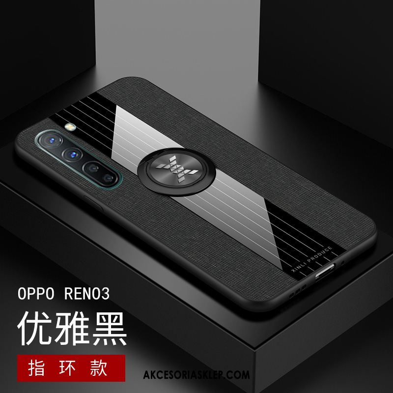 Futerał Oppo Reno 3 All Inclusive Kreatywne Proste Nubuku Anti-fall Etui Online