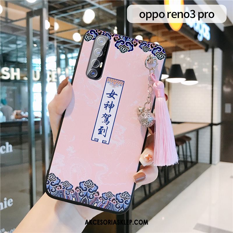 Futerał Oppo Reno 3 Pro Kreatywne Nowy Pałac Ochraniacz Silikonowe Obudowa Tanie