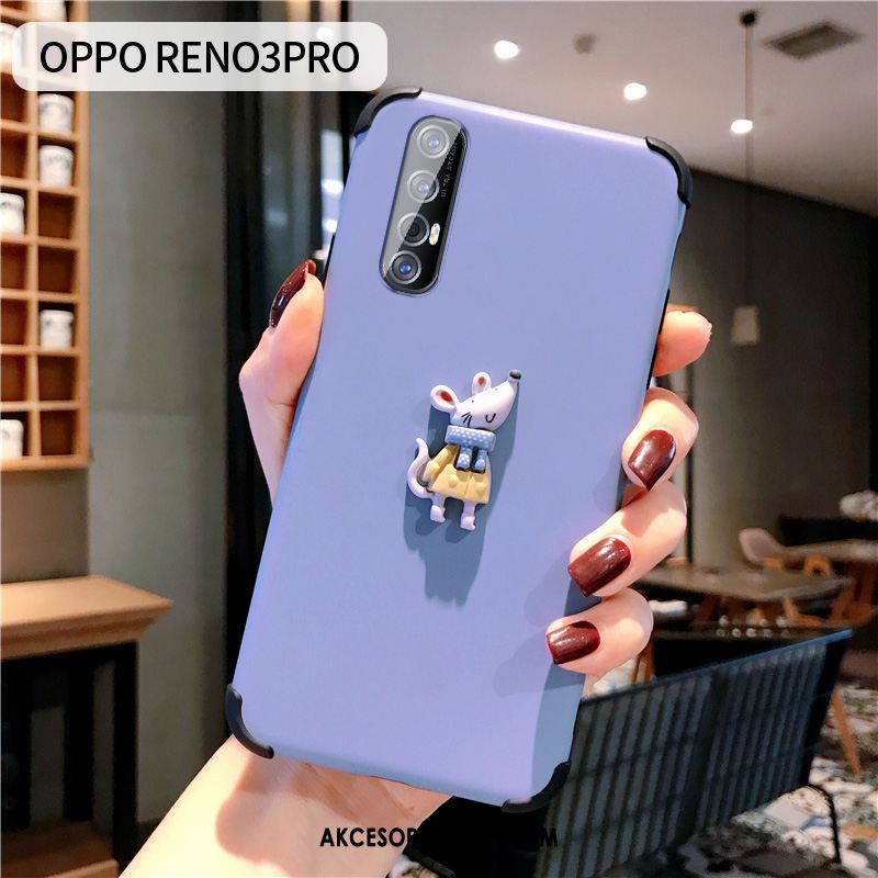 Futerał Oppo Reno 3 Pro Proste Silikonowe Kreskówka Kreatywne Zakochani Pokrowce Tanie