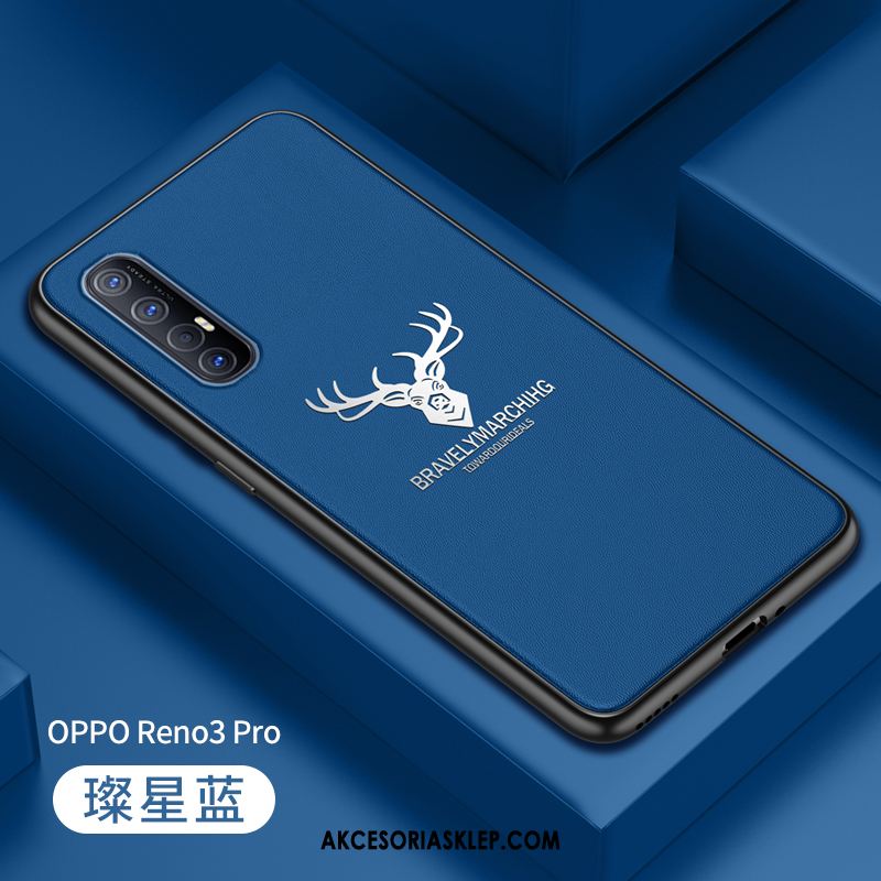 Futerał Oppo Reno 3 Pro Telefon Komórkowy Anti-fall Silikonowe Modna Marka Ochraniacz Obudowa Sklep