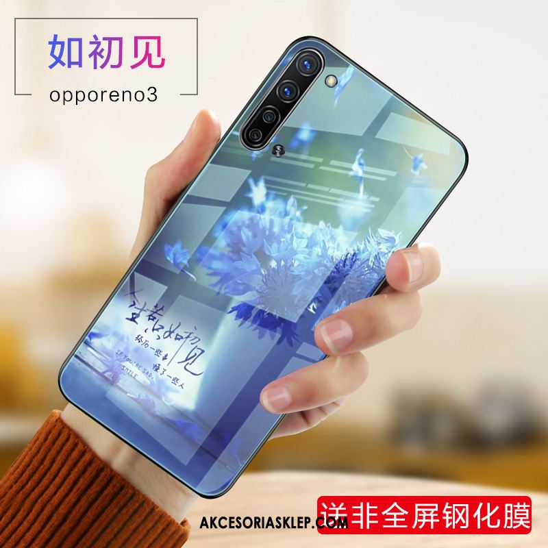 Futerał Oppo Reno 3 Zielony Anti-fall Ochraniacz All Inclusive Osobowość Pokrowce Sprzedam