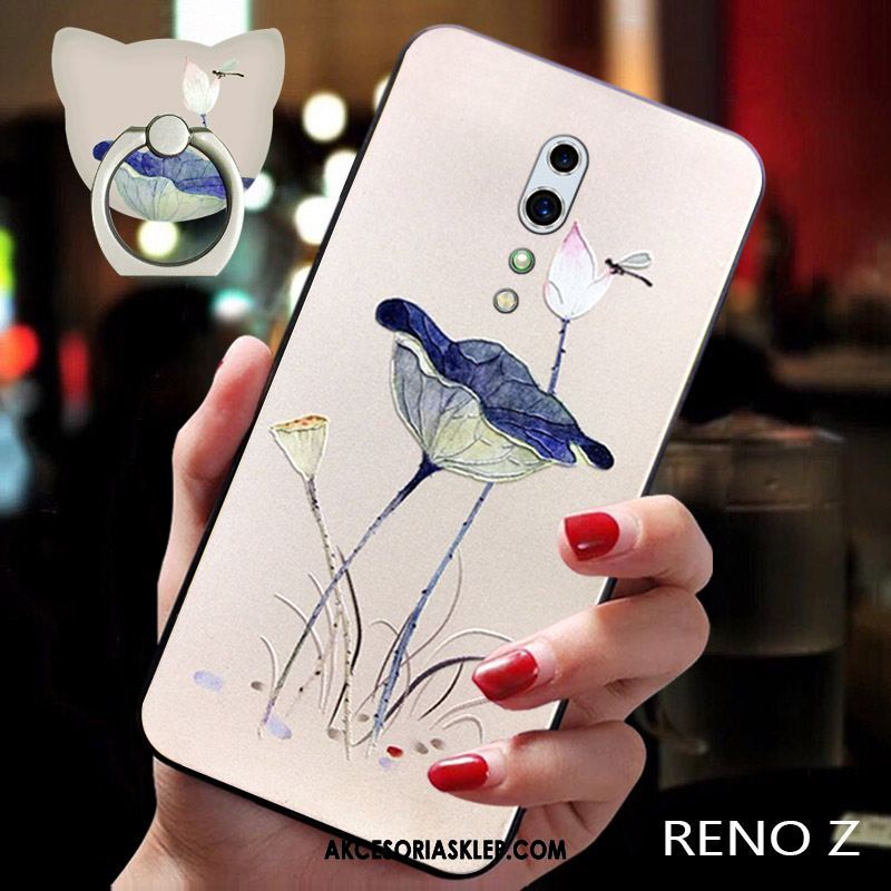 Futerał Oppo Reno Z Modna Marka Miękki Kwiaty Tendencja Ochraniacz Pokrowce Na Sprzedaż