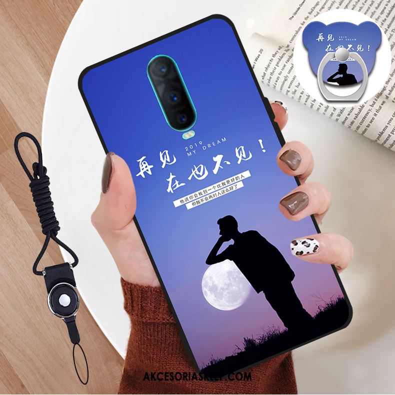 Futerał Oppo Rx17 Pro Anti-fall Czarny Miękki Szkło Hartowane Telefon Komórkowy Etui Kup