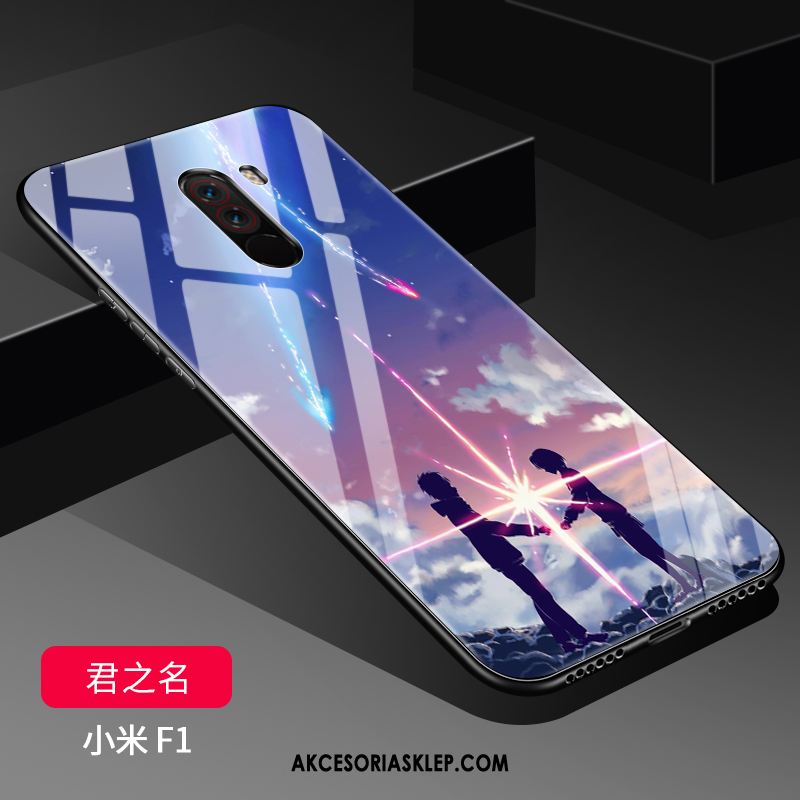 Futerał Pocophone F1 Niebieski All Inclusive Szkło Anti-fall Modna Marka Pokrowce Sprzedam