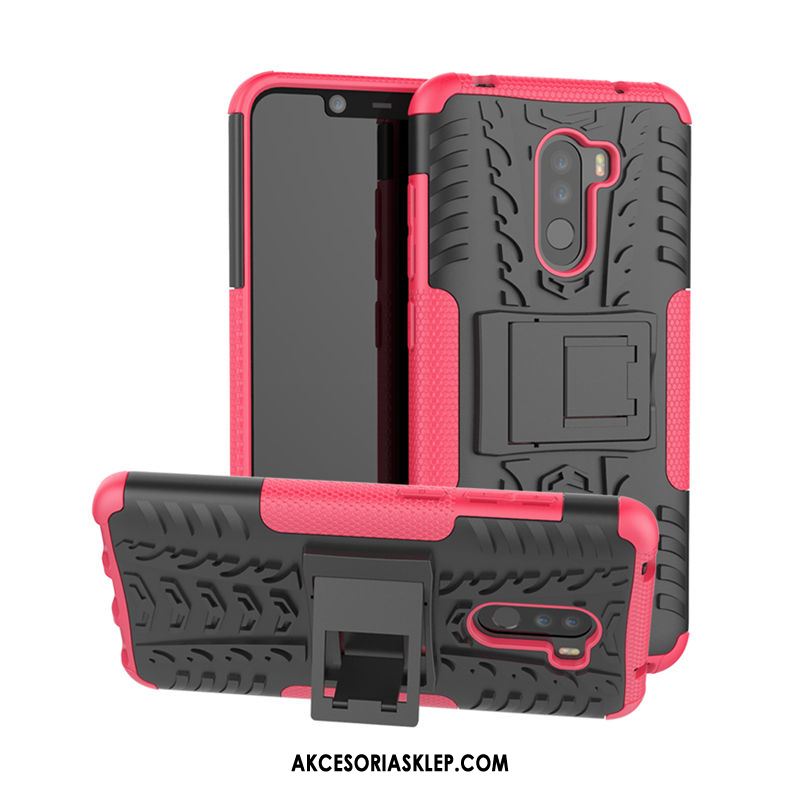 Futerał Pocophone F1 Wspornik Trzy Mechanizmy Obronne Antypoślizgowe Telefon Komórkowy Tendencja Pokrowce Oferta