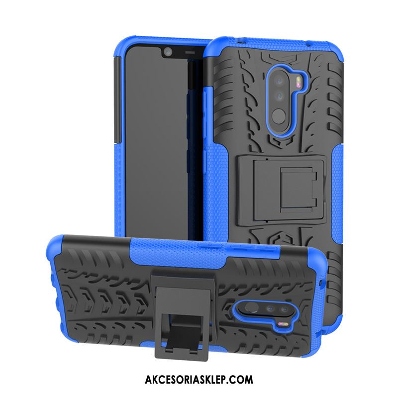Futerał Pocophone F1 Wspornik Trzy Mechanizmy Obronne Antypoślizgowe Telefon Komórkowy Tendencja Pokrowce Oferta