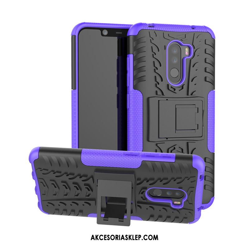 Futerał Pocophone F1 Wspornik Trzy Mechanizmy Obronne Antypoślizgowe Telefon Komórkowy Tendencja Pokrowce Oferta