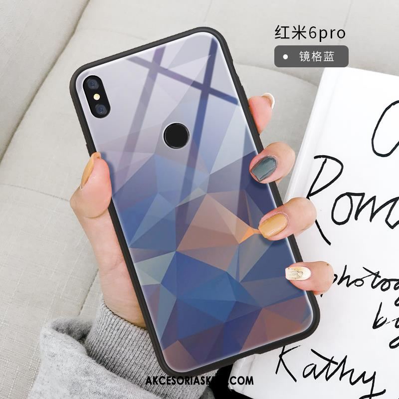 Futerał Redmi Note 6 Pro Lustro All Inclusive Kształt Diamentu Miękki Kolor Obudowa Tanie