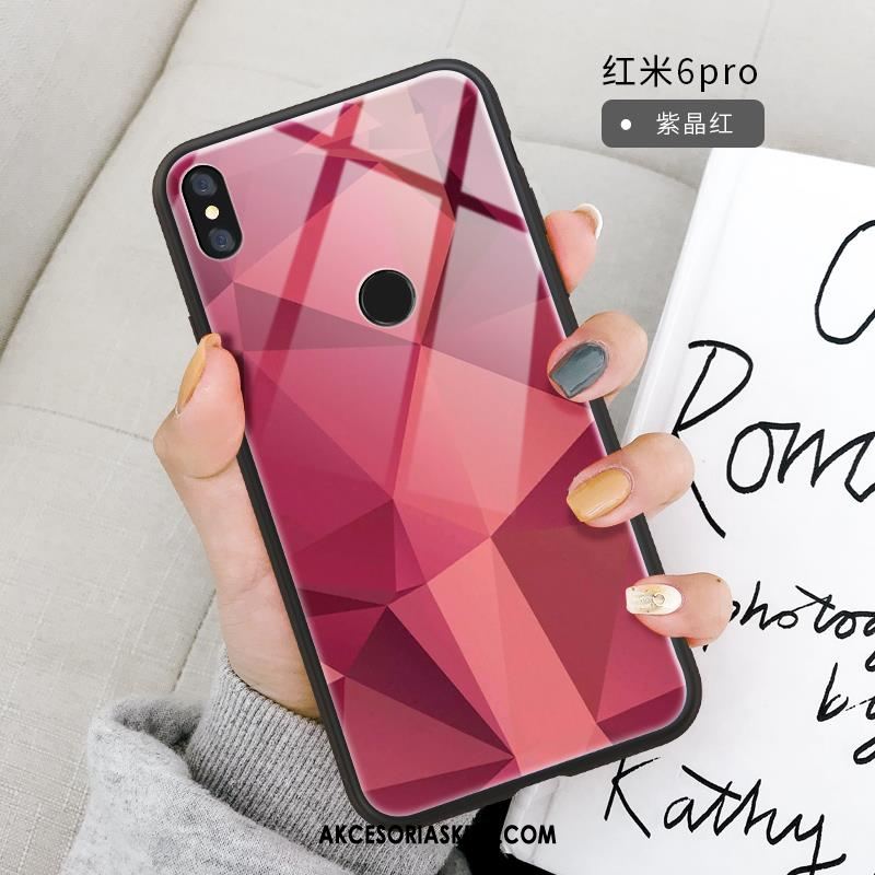 Futerał Redmi Note 6 Pro Lustro All Inclusive Kształt Diamentu Miękki Kolor Obudowa Tanie