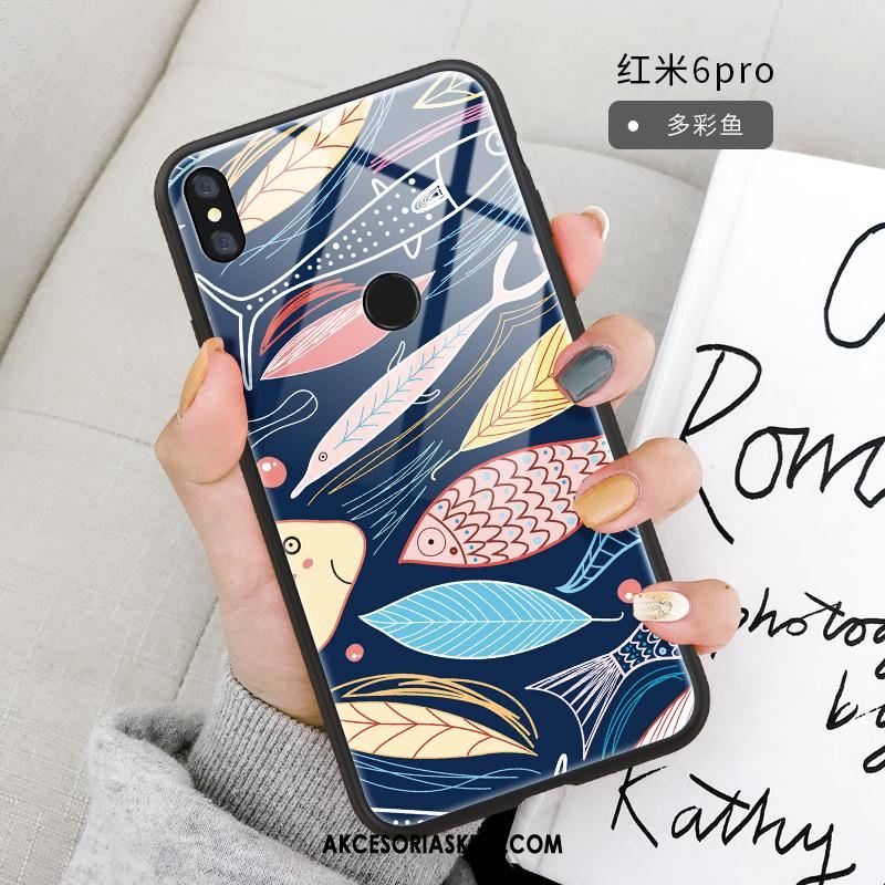 Futerał Redmi Note 6 Pro Miękki Piękny Czerwony Netto Lustro Telefon Komórkowy Pokrowce Kupię