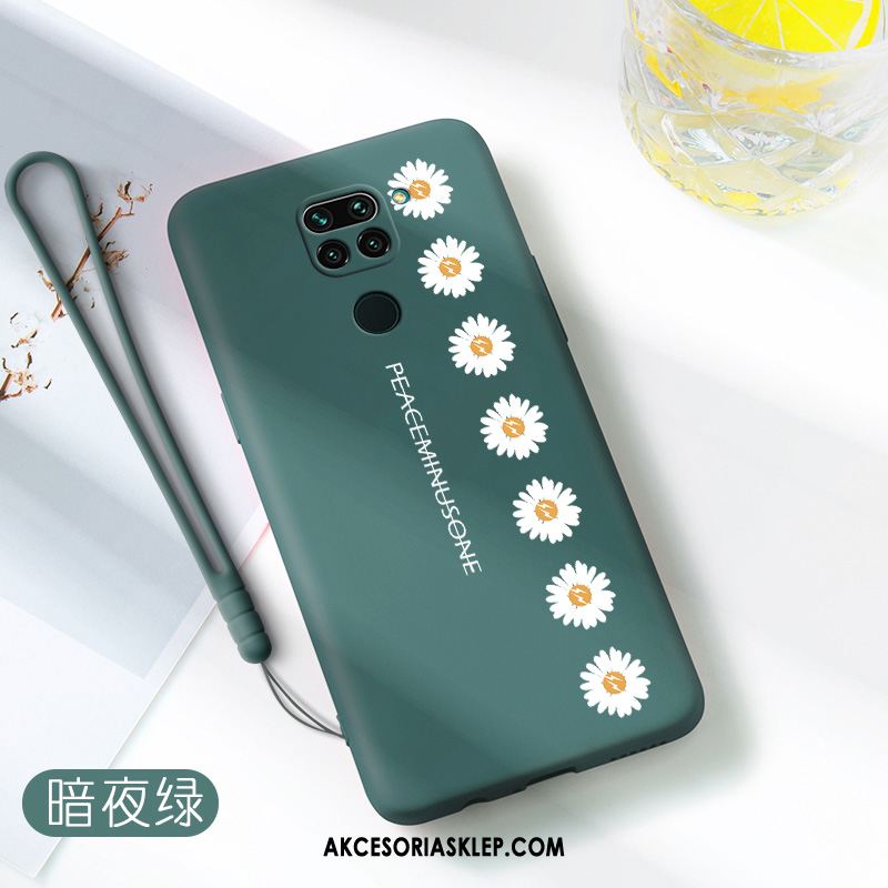 Futerał Redmi Note 9 Kreatywne Telefon Komórkowy Silikonowe Zakochani Czarny Etui Tanie