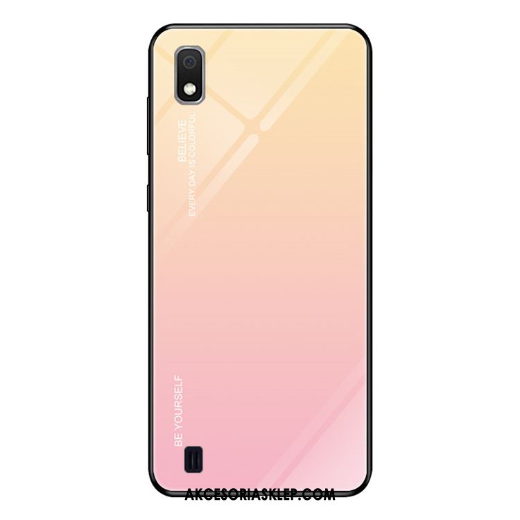 Futerał Samsung Galaxy A10 Gwiazda Szkło Anti-fall Tendencja Gradient Etui Tanie