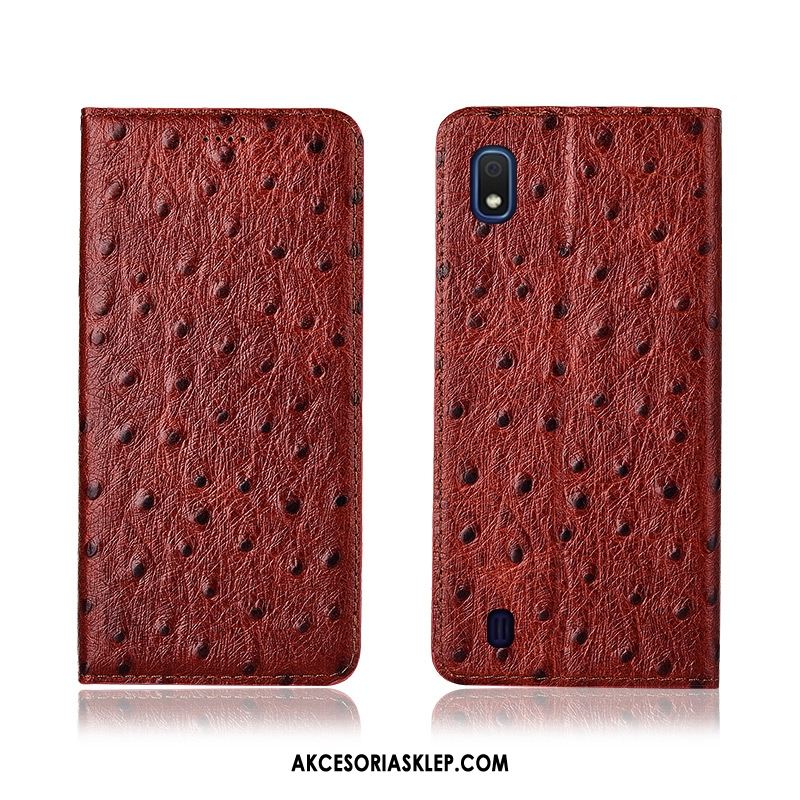 Futerał Samsung Galaxy A10 Prawdziwa Skóra Skórzany Futerał Wzór Ochraniacz Nubuku Etui Oferta
