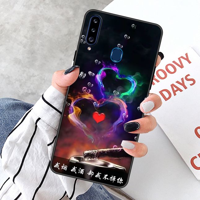 Futerał Samsung Galaxy A20s Czerwony Telefon Komórkowy All Inclusive Miękki Nubuku Pokrowce Online