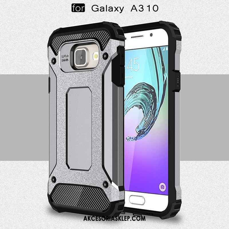 Futerał Samsung Galaxy A3 2016 Kreskówka Ochraniacz Czerwony Pancerz Gwiazda Etui Sklep