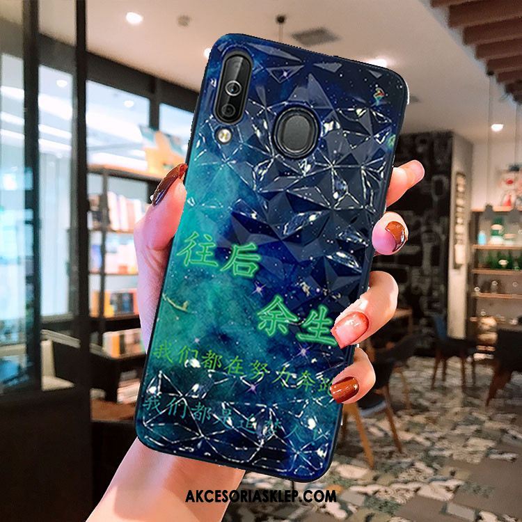 Futerał Samsung Galaxy A40s Gwiazda Telefon Komórkowy Czerwony Wzór Etui Dyskont