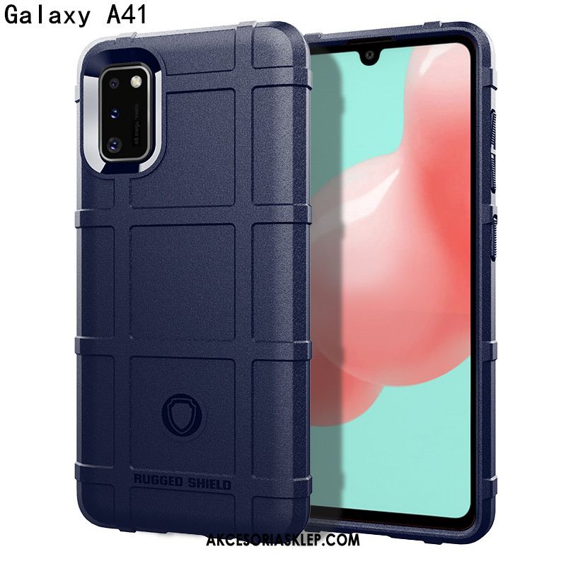 Futerał Samsung Galaxy A41 Zielony All Inclusive Trzy Mechanizmy Obronne Miękki Silikonowe Pokrowce Sklep