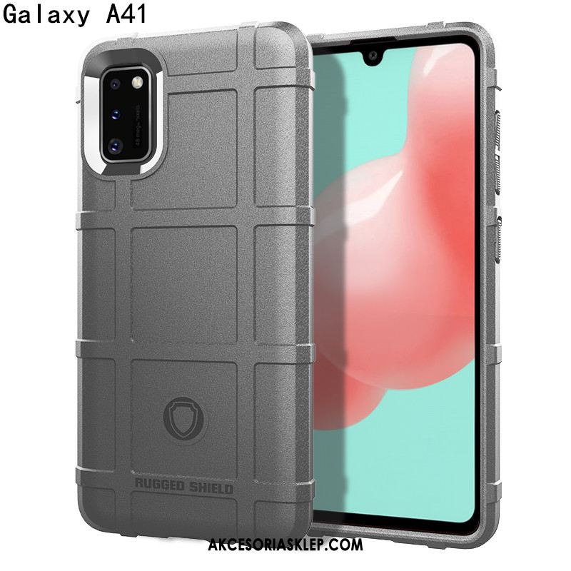 Futerał Samsung Galaxy A41 Zielony All Inclusive Trzy Mechanizmy Obronne Miękki Silikonowe Pokrowce Sklep