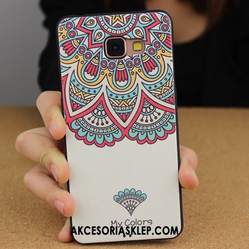 Futerał Samsung Galaxy A5 2016 Granica Żółty Silikonowe Ochraniacz Anti-fall Pokrowce Sklep