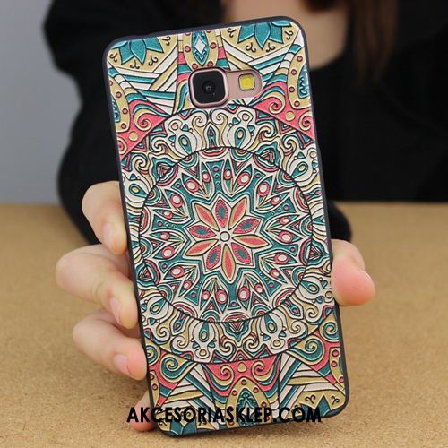 Futerał Samsung Galaxy A5 2016 Granica Żółty Silikonowe Ochraniacz Anti-fall Pokrowce Sklep