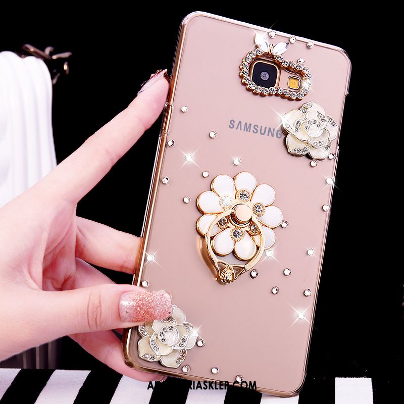 Futerał Samsung Galaxy A5 2016 Rhinestone Różowe Przezroczysty Ring Gwiazda Obudowa Kupię