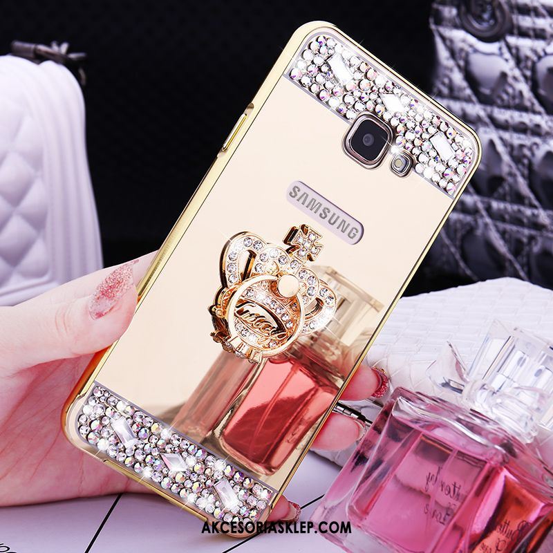 Futerał Samsung Galaxy A5 2016 Telefon Komórkowy Granica Gwiazda Różowe Rhinestone Obudowa Tanie